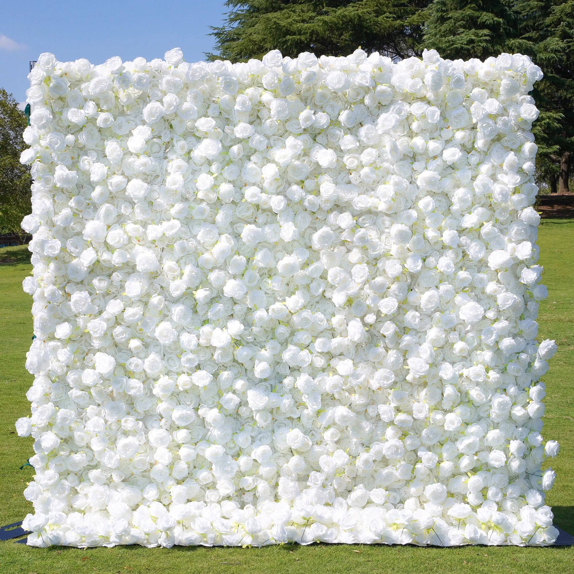 White Flower Wall